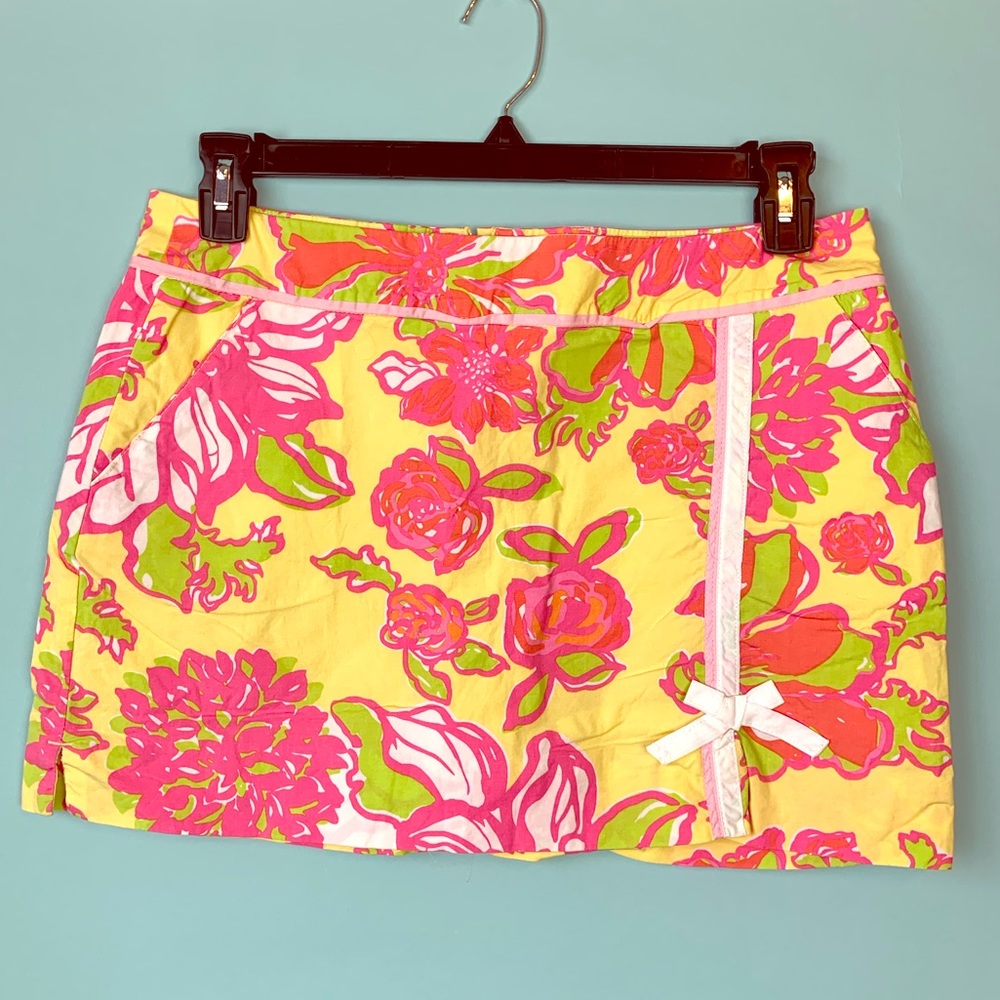 Lily Pulitzer size 6 Floral Skort